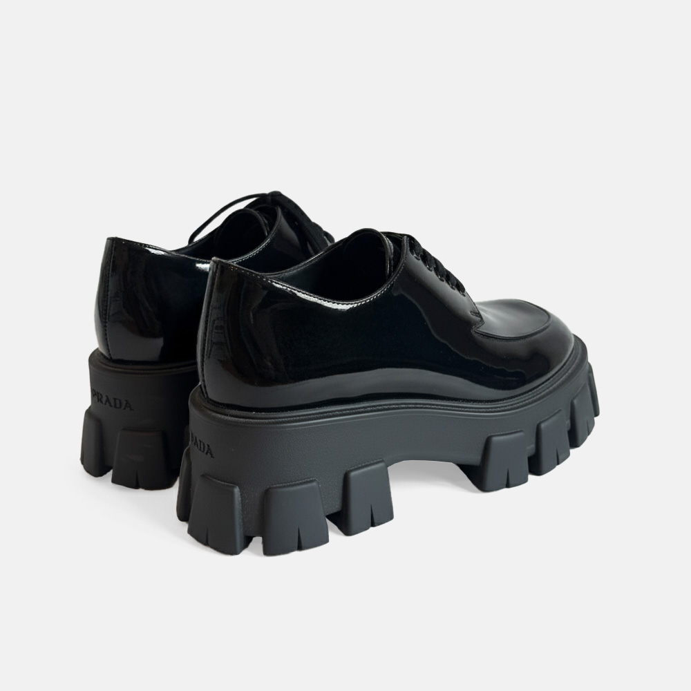 Super Flea Market+Prada +Black patent leather brogues +Lena Lademann1